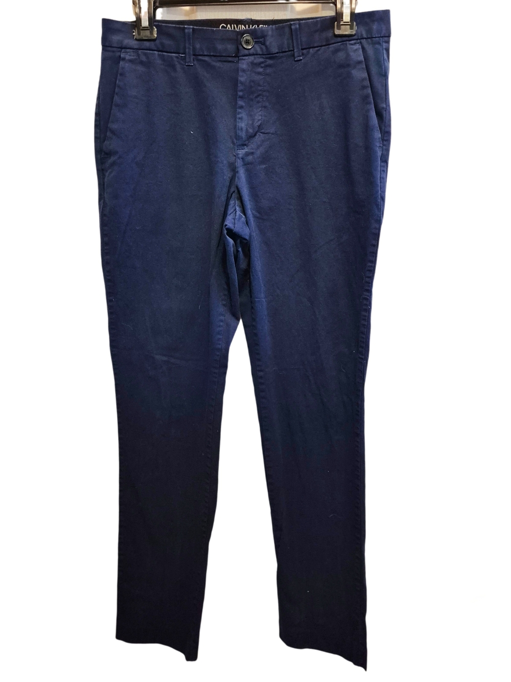 Calvin Klein Slim Fit Infinite Flex Waist Navy Chino Pants Men's 30x32